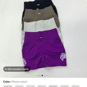 Women's Purple Shorts